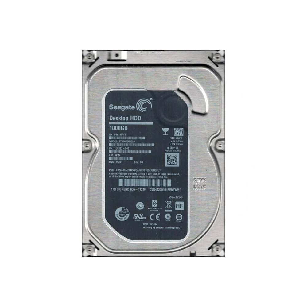 هارد دیسک اینترنال Seagate مدل ST1000DM003 ظرفیت 1 ترابایت